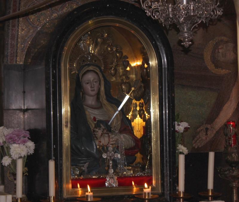 Matka Boża Bolesna - na Golgocie