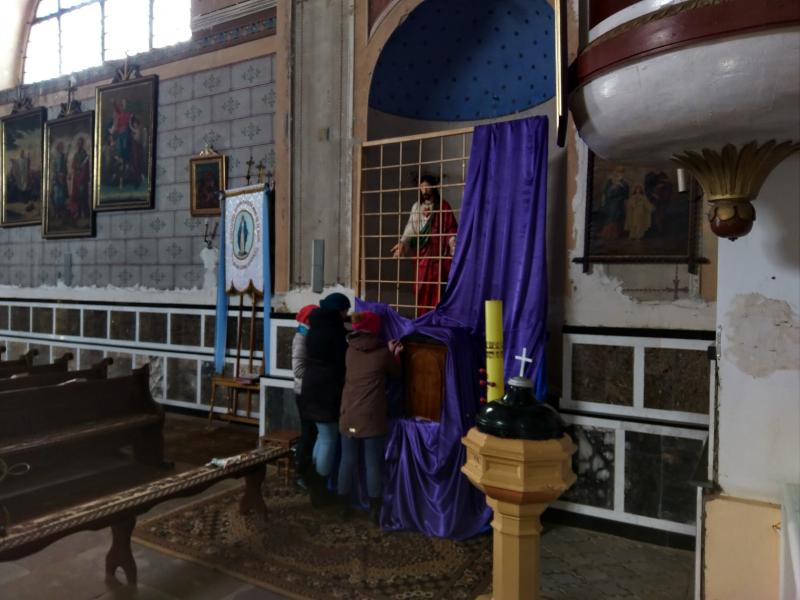 Parafia NMP Bolesnej, Stara Huta (Stara Krasnoszora), Ukraina