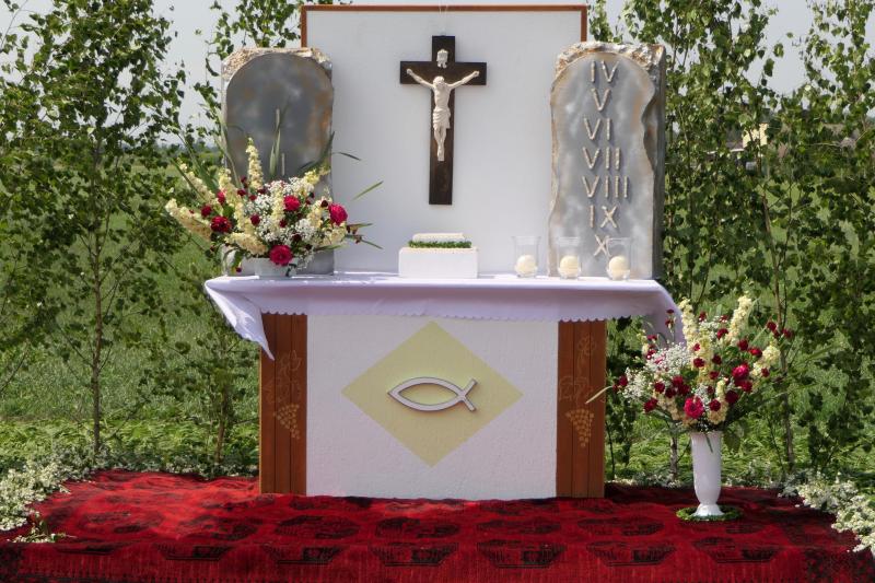 Ołtarz - Boże Ciało