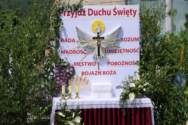 Ołtarz - Boże Ciało