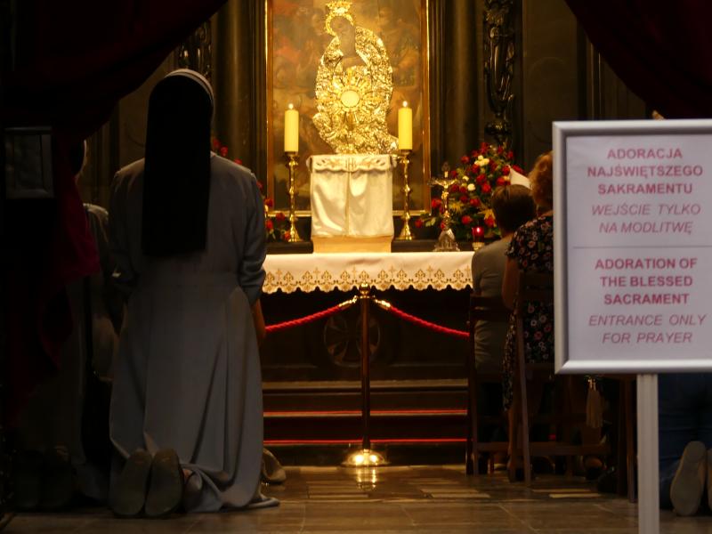 Adoracja Najświętszego Sakramentu - Jasna Góra, Częstochowa