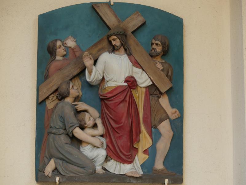 Jezus pociesza płaczące niewiasty