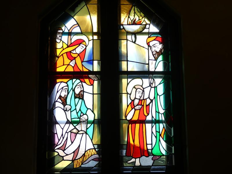 Jezus naucza w synagodze