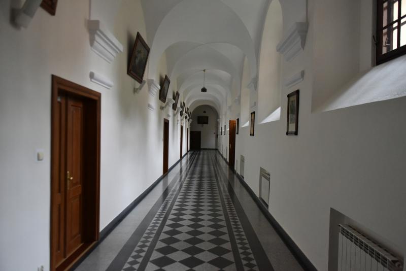 Korytarz klasztorny