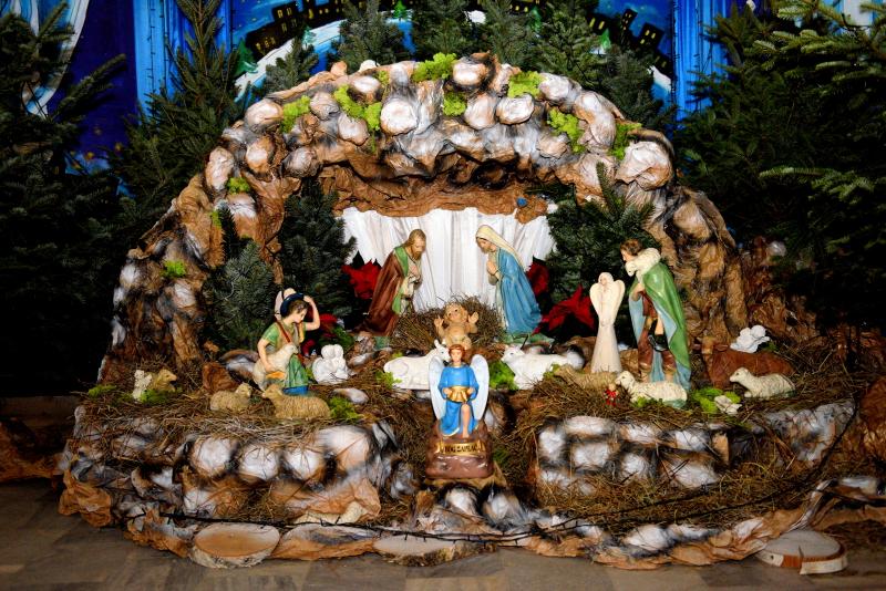 Grota betlejemska w Łagowie