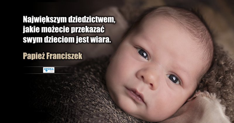 Kwiatek Papieża Franciszka 09.01.2020