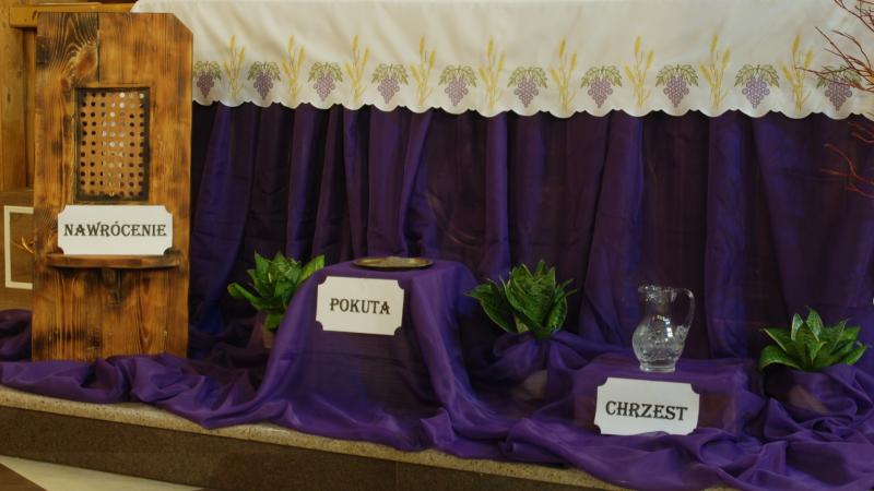 Dekoracja wielkopostna